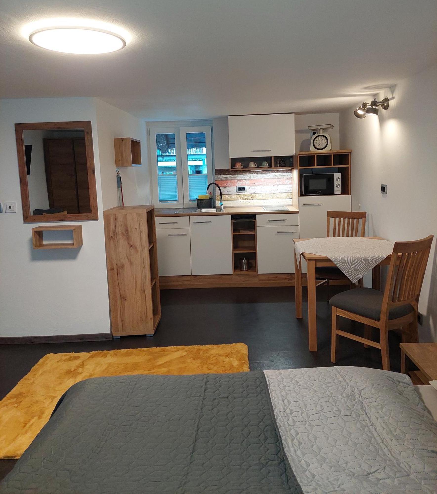 Apartmaji Pr'Pisk Bohinjska Bela Værelse billede